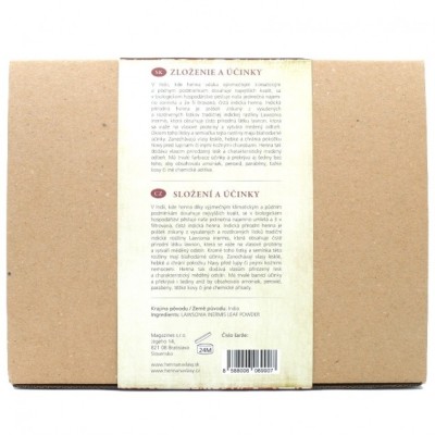 HENNA 1kg - medená farba a kúra na vlasy