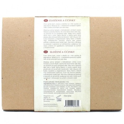 AJURVÉDSKE BYLINKY 1kg - regeneračný zábal na vlasy