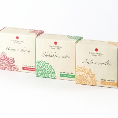 TRIO TUHÝCH ŠAMPÓNOV 3x 60g